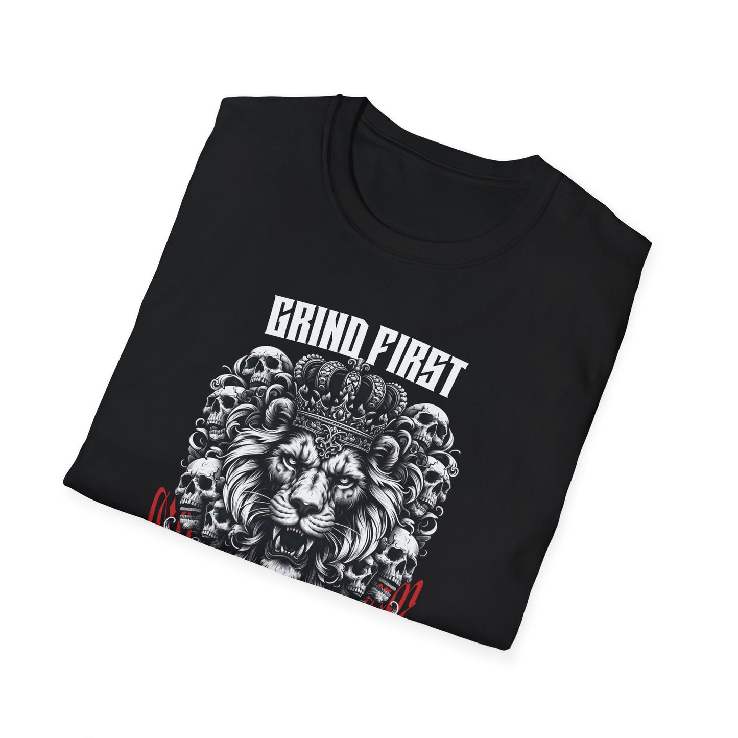 Lion Gym T-Shirt — Strength & Pride Workout Tee