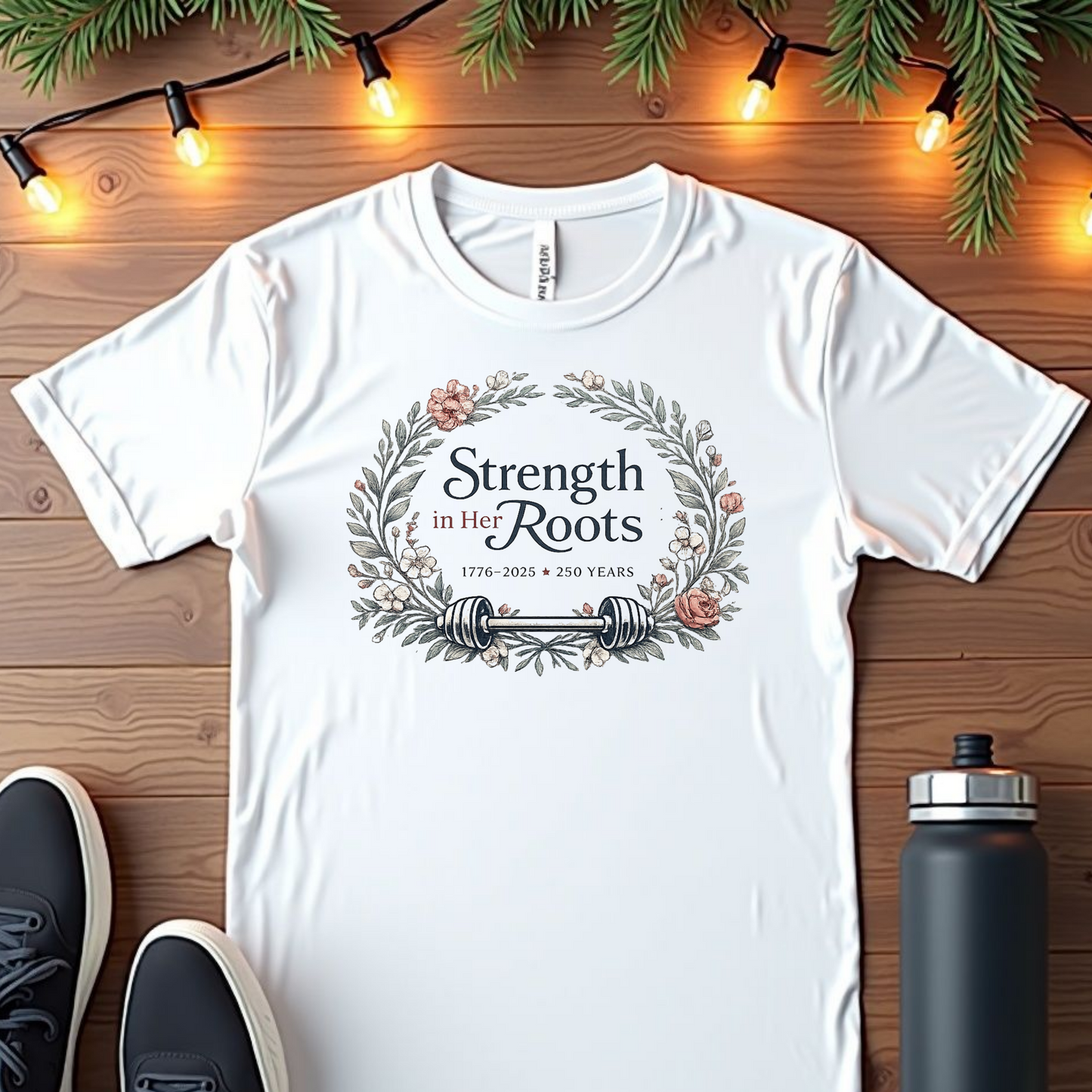 Strength in the Roots Floral T-Shirt