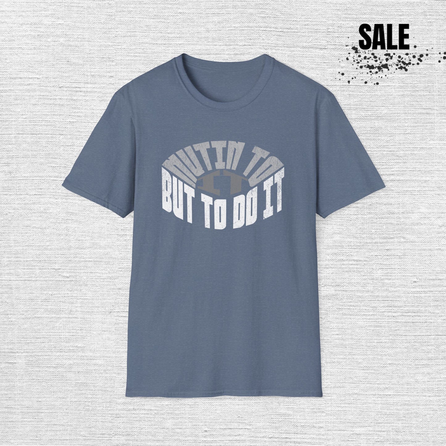 Motivational Fitness Unisex Softstyle T-Shirt - "Built to Do It"
