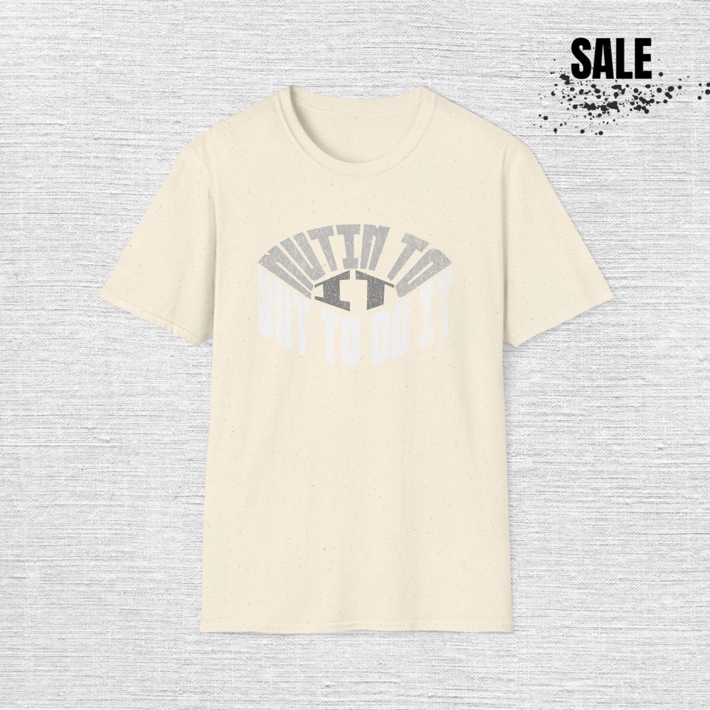 Motivational Fitness Unisex Softstyle T-Shirt - "Built to Do It"