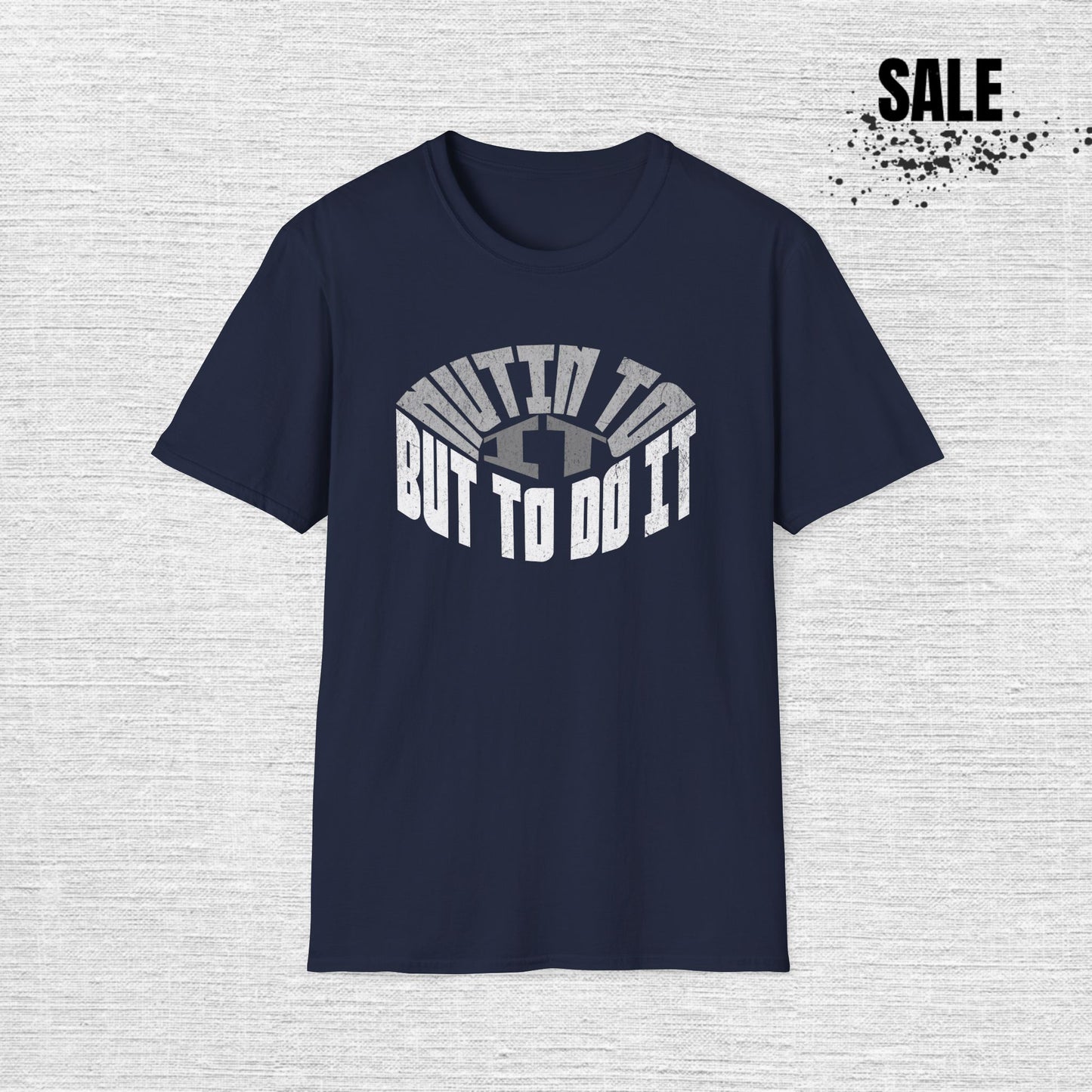 Motivational Fitness Unisex Softstyle T-Shirt - "Built to Do It"