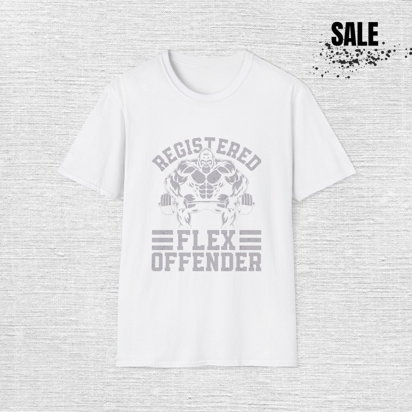 Registered Flex Offender Unisex Softstyle T-Shirt