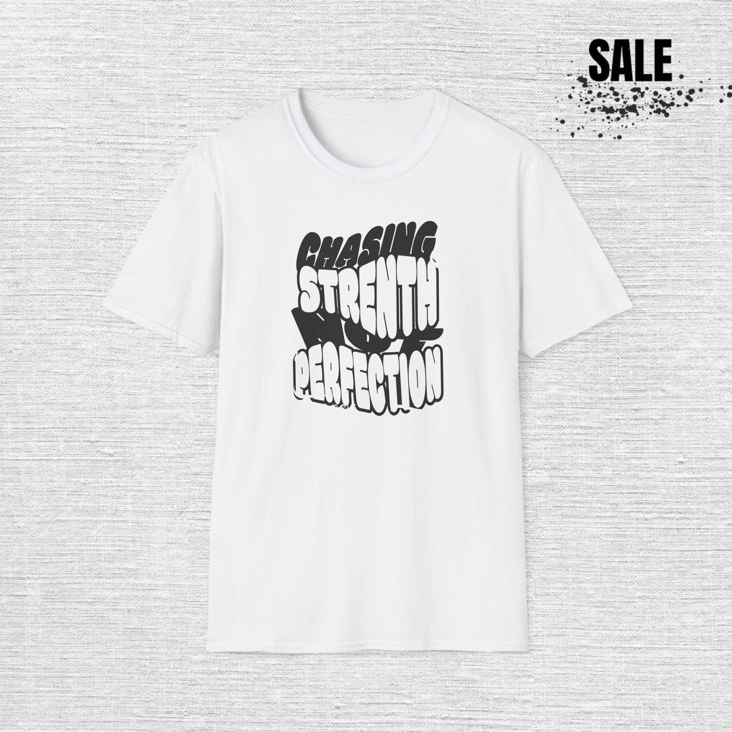 Chasing Strength Softstyle T-Shirt - Unisex Motivational Tee