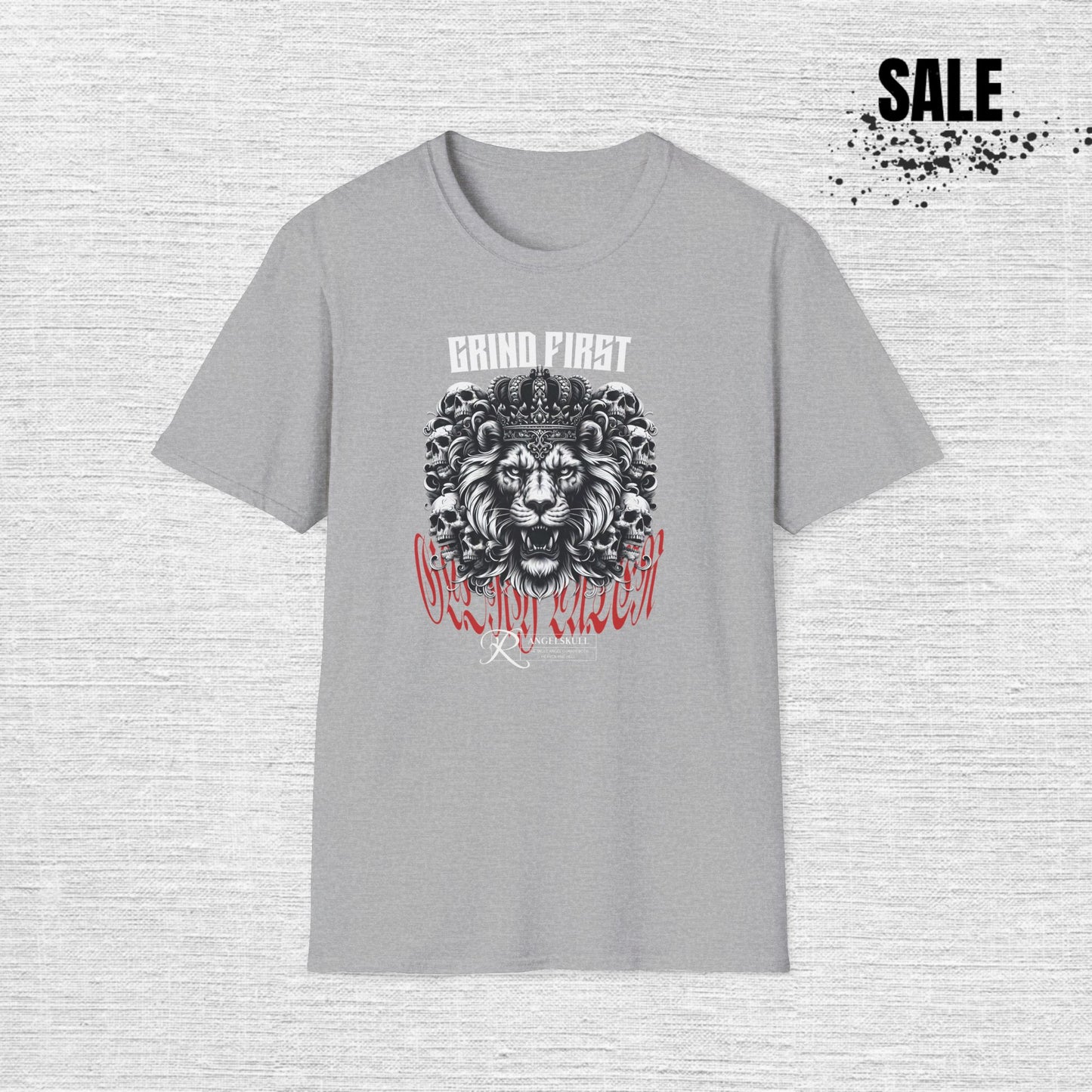 Lion Gym T-Shirt — Strength & Pride Workout Tee