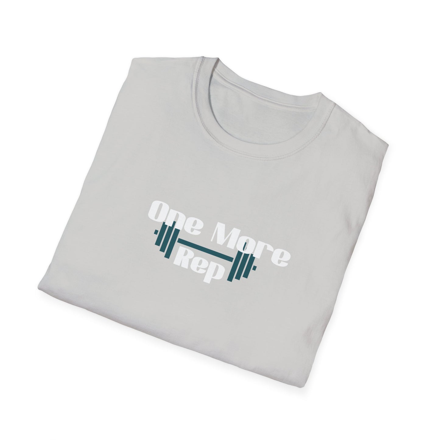 One More Rep Fitness T-Shirt - Unisex Softstyle Workout Tee