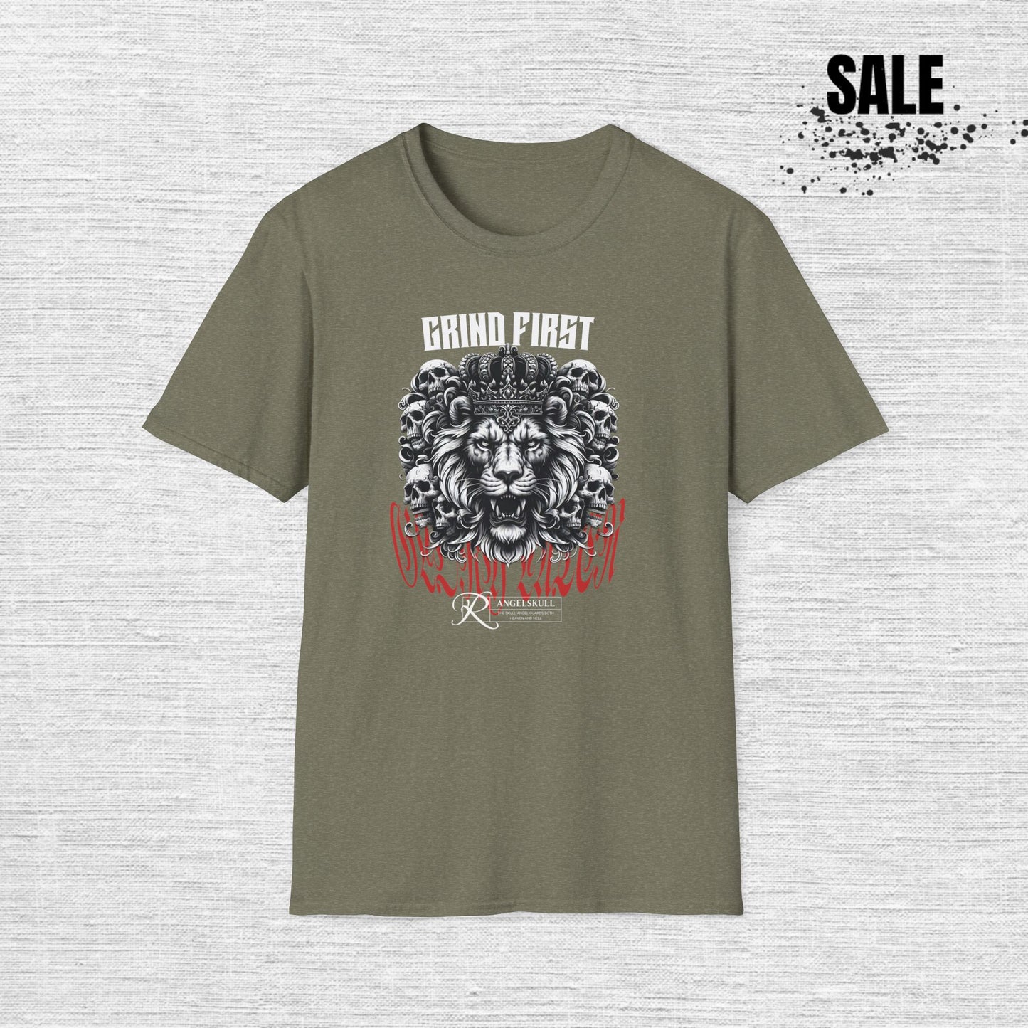 Lion Gym T-Shirt — Strength & Pride Workout Tee