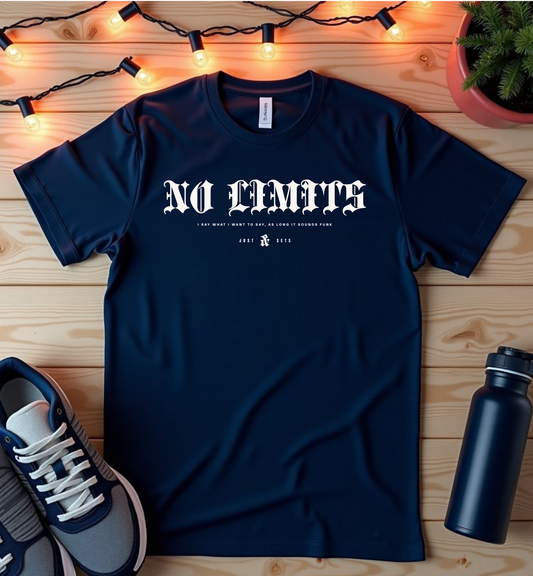 No Limits Gym Motivation T-Shirt