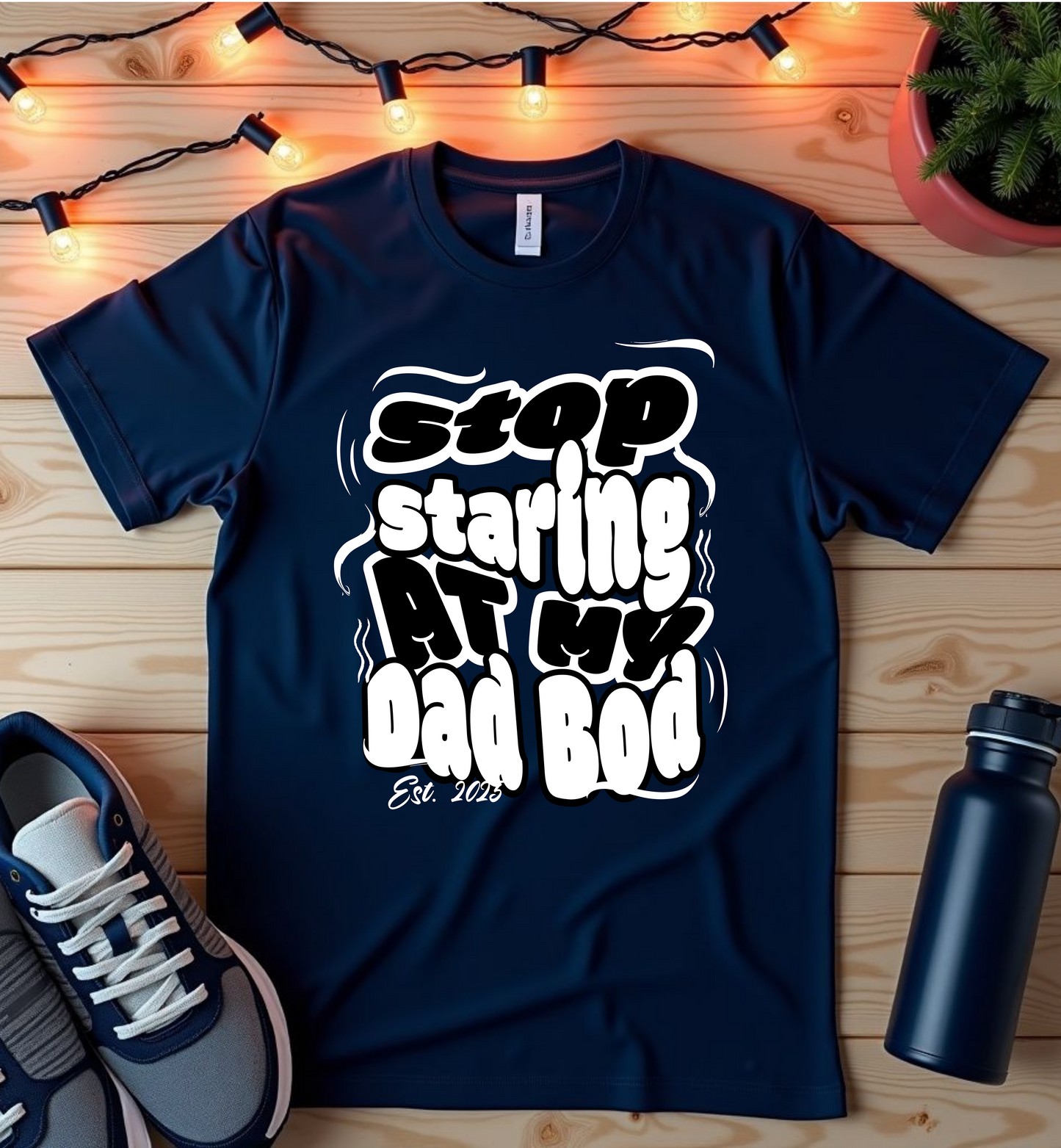 Funny Dad Bod T-Shirt for Father's Day