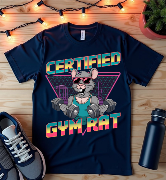 Certified Gym Rat T-Shirt