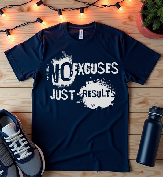 Motivational No Excuses T-Shirt
