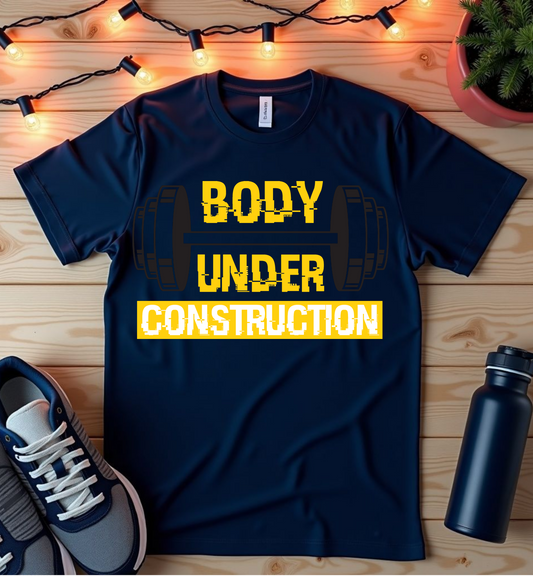 Body under construction Unisex Softstyle T-Shirt