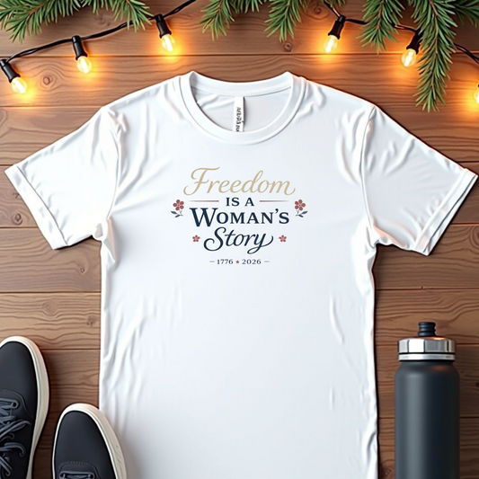 Unisex Softstyle T-Shirt freedom is a women's story
