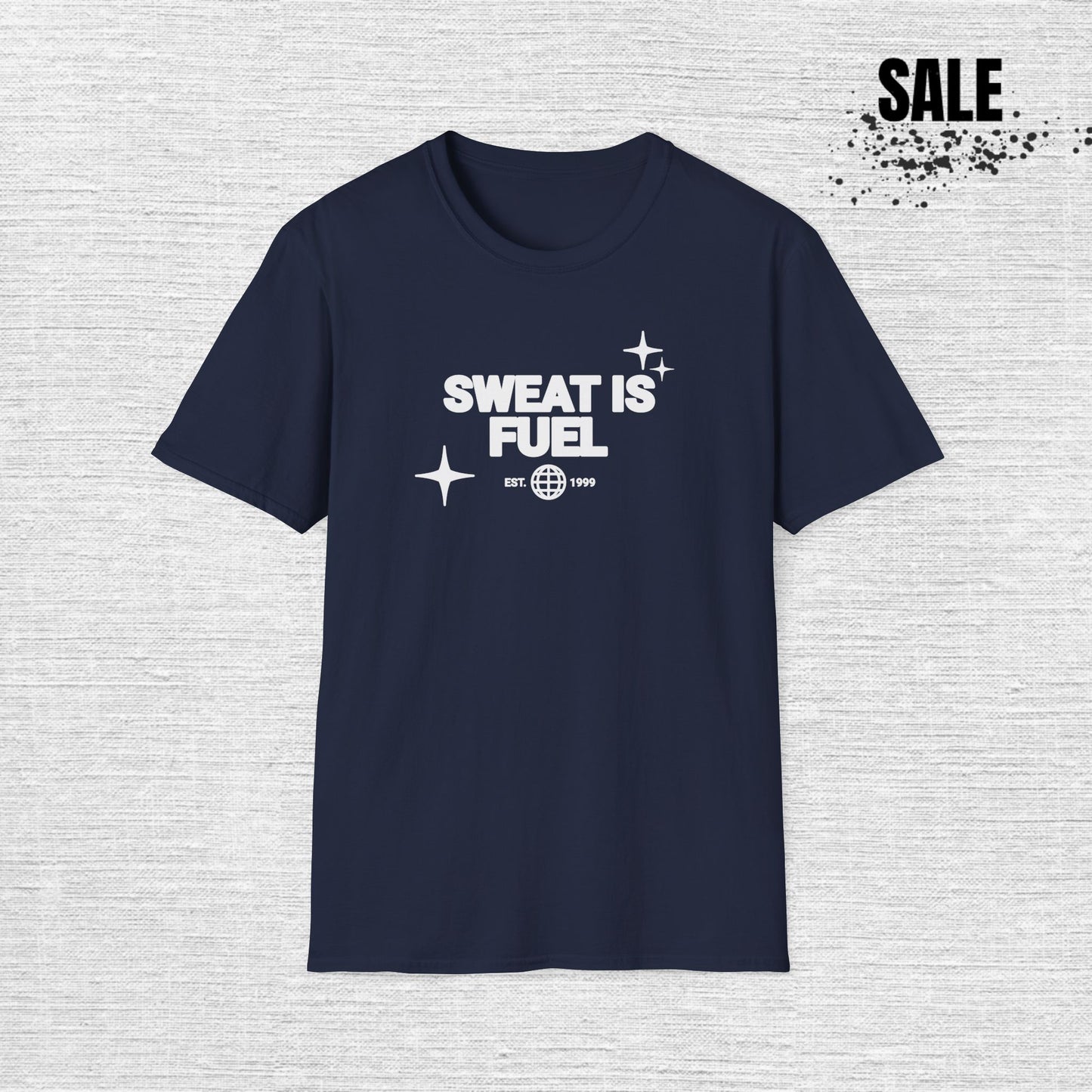 Unisex Softstyle T-Shirt - Seat is Fuel Graphic Design