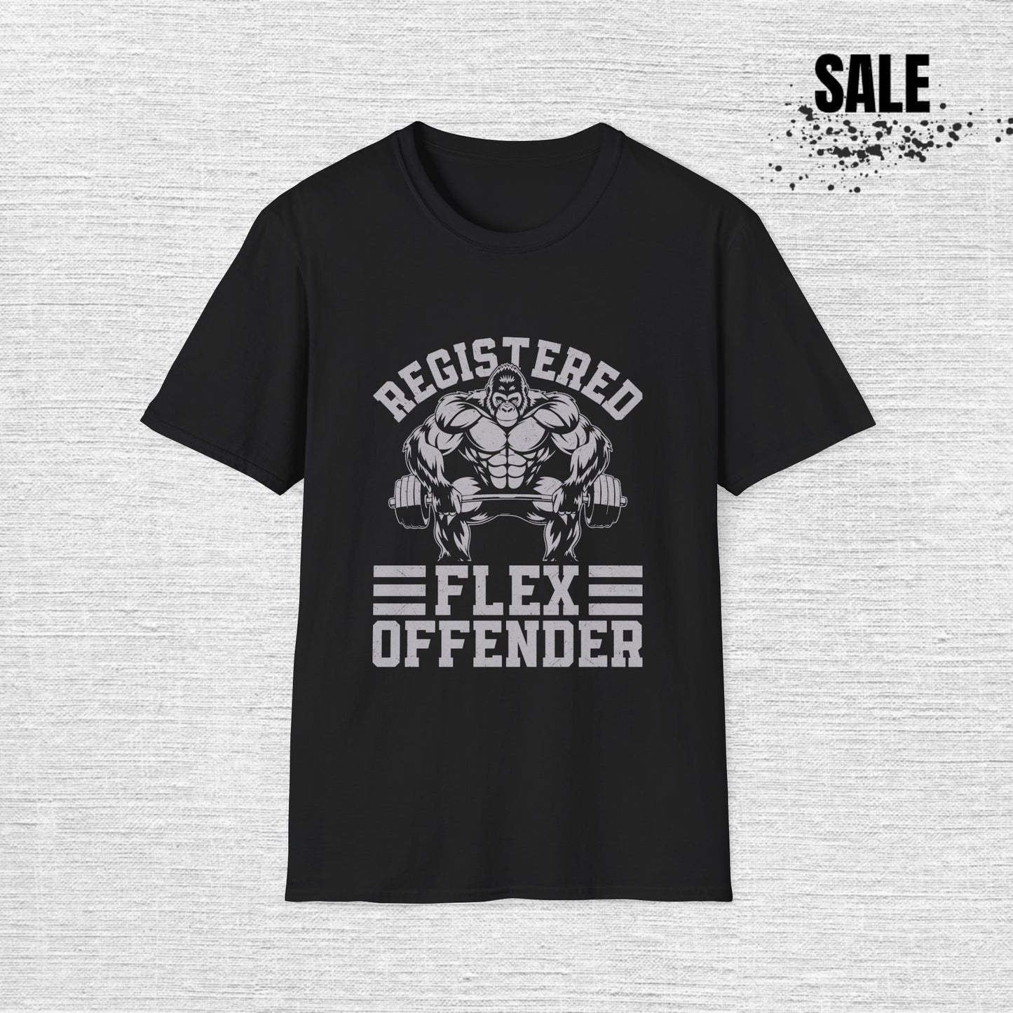 Registered Flex Offender Unisex Softstyle T-Shirt