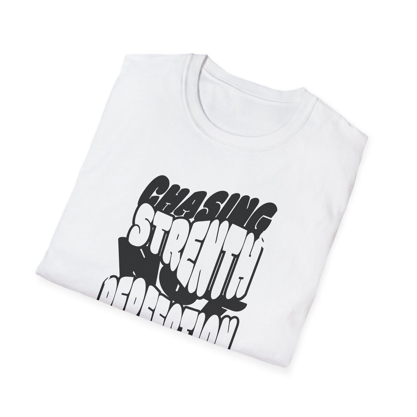 Chasing Strength Softstyle T-Shirt - Unisex Motivational Tee
