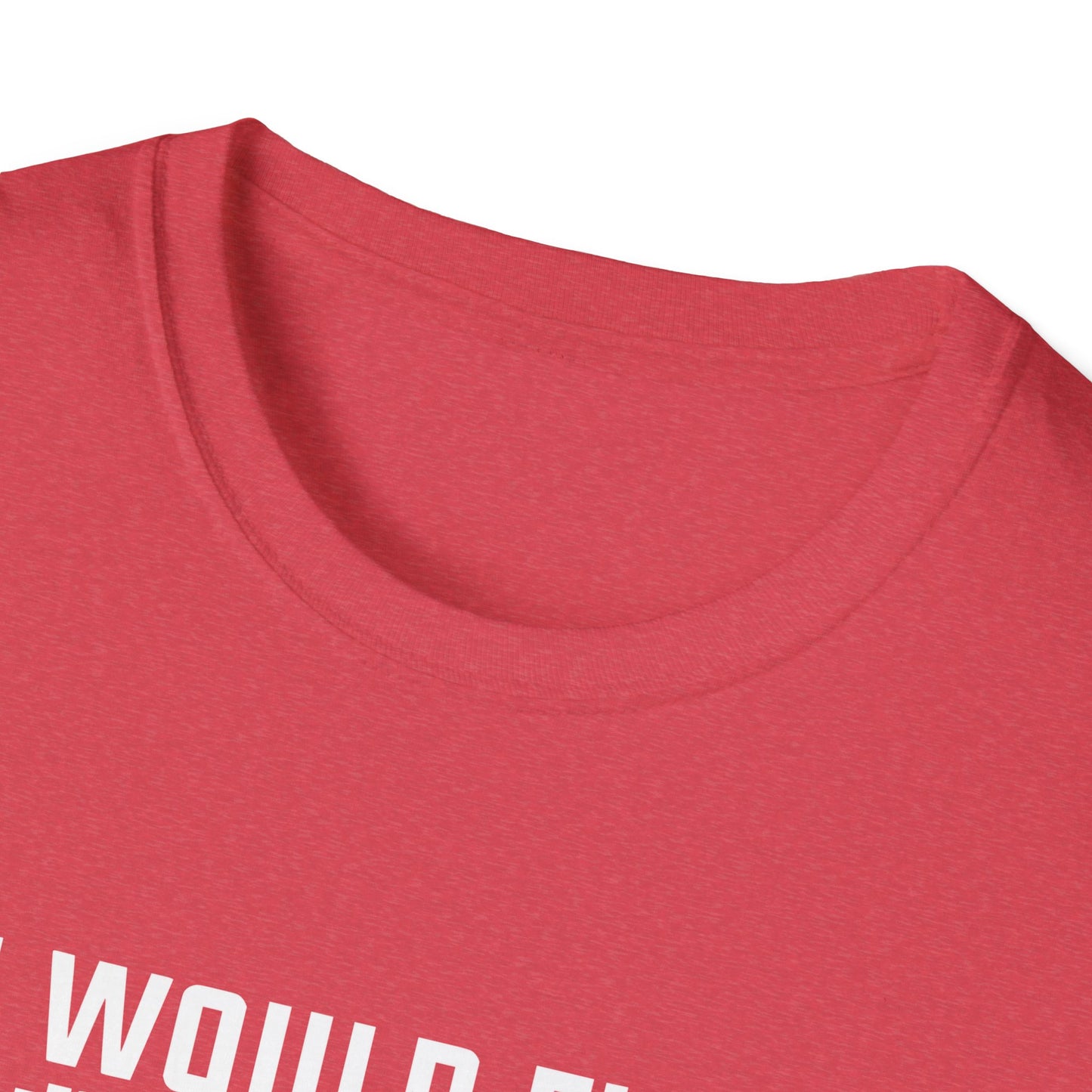 Funny Fitness T-Shirt - 'I Would Flex But I Like This Shirt'