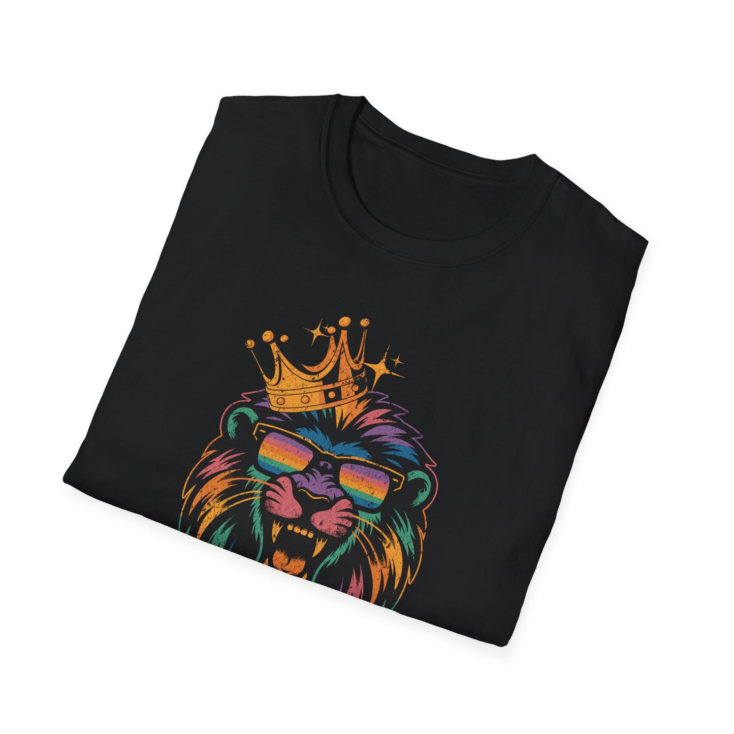 More Reps, Less Stress Lion T-Shirt — Workout Gym Tee