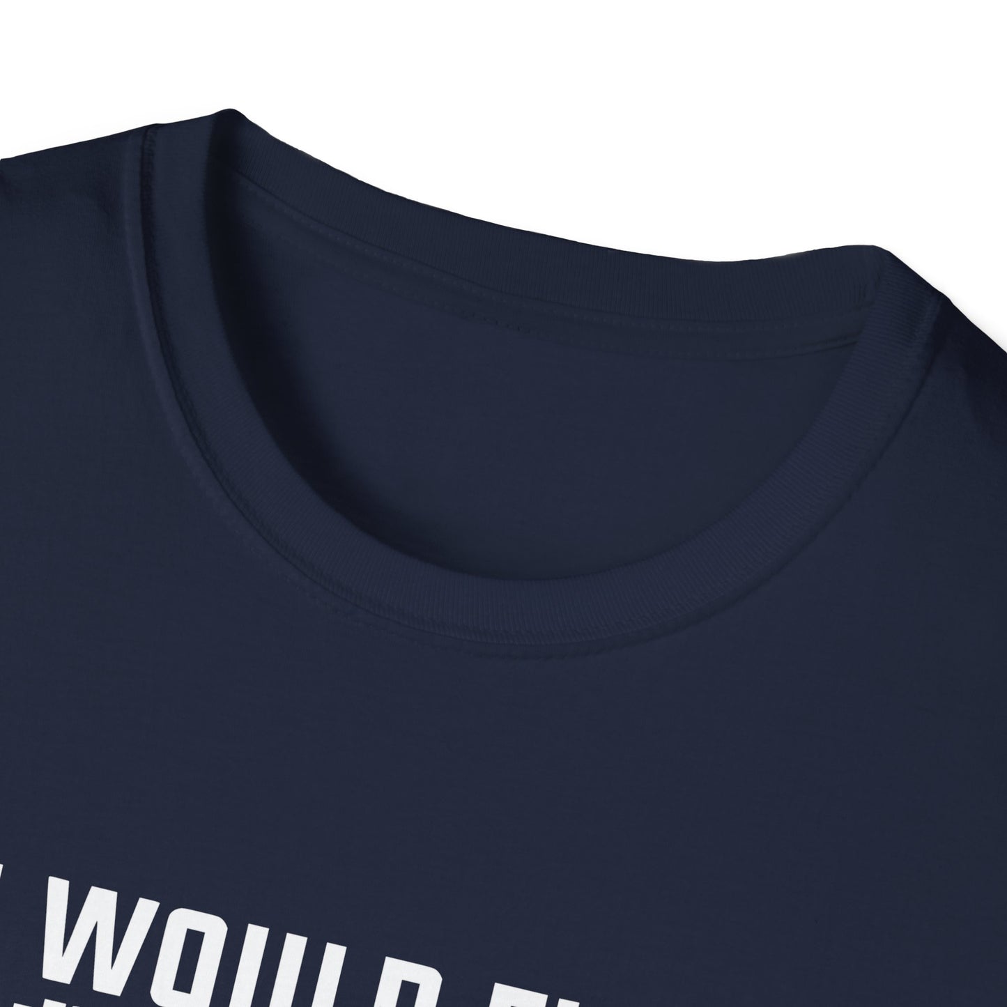 Funny Fitness T-Shirt - 'I Would Flex But I Like This Shirt'