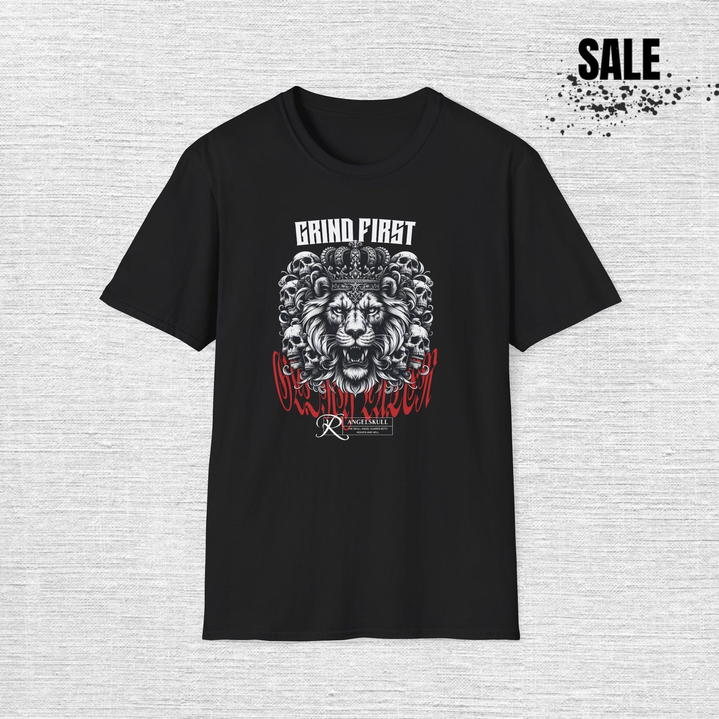 Lion Gym T-Shirt — Strength & Pride Workout Tee