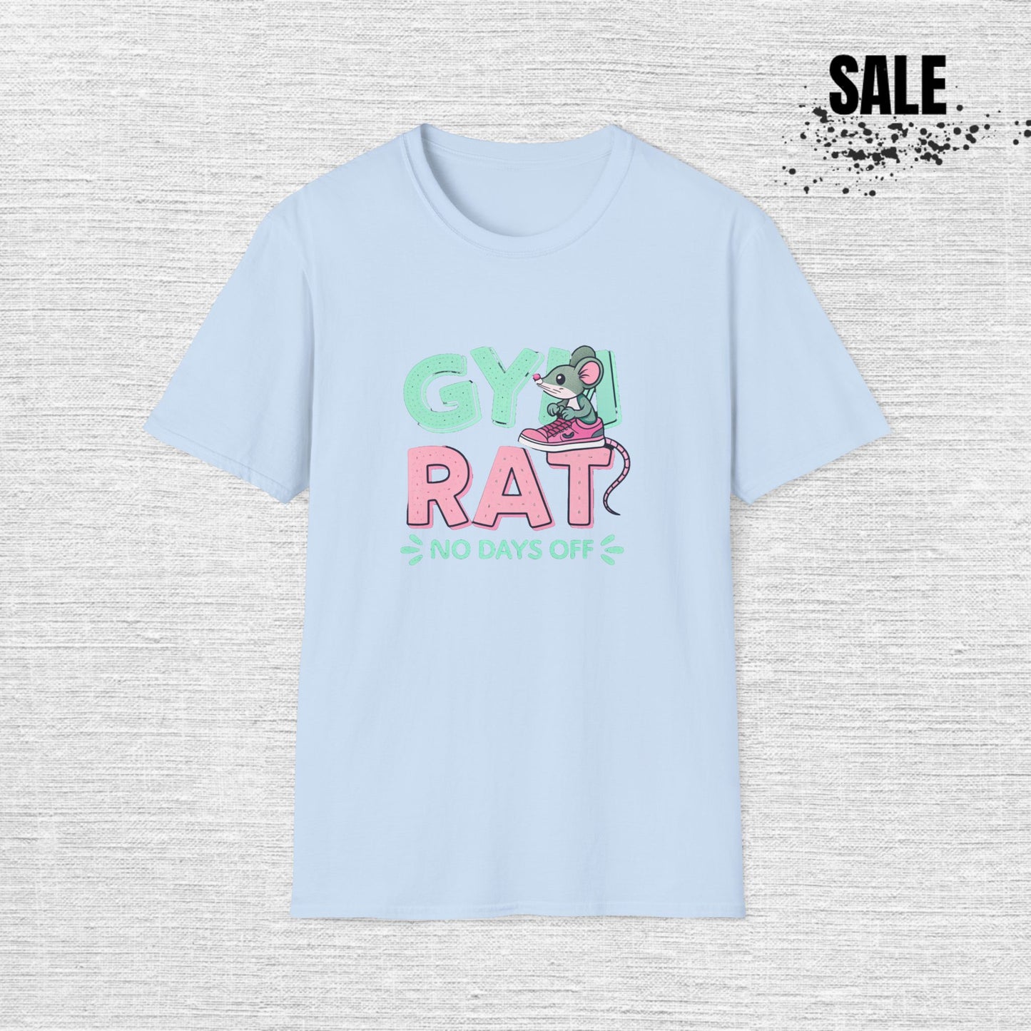 Funny Gym Rat Unisex T-Shirt