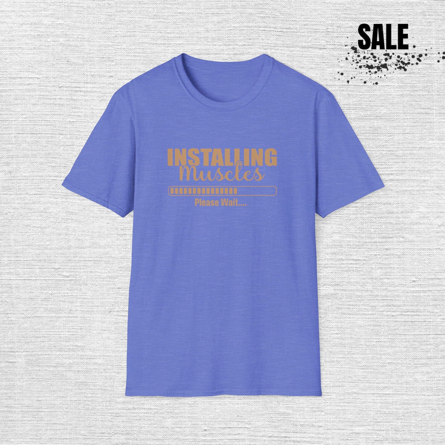 Muscles Installing Funny Quote Gym T-Shirt