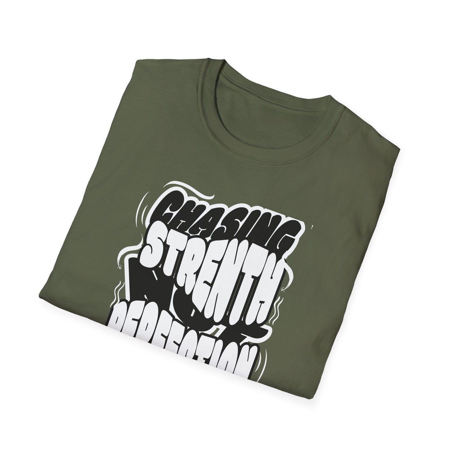 Chasing Strength Softstyle T-Shirt - Unisex Motivational Tee
