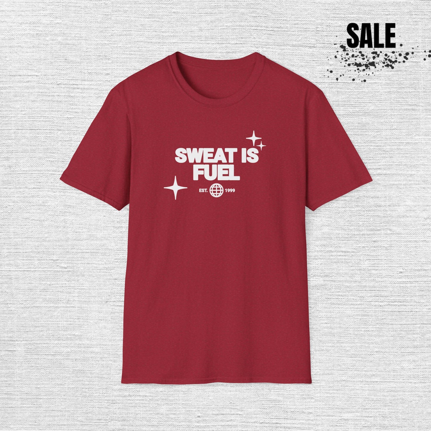 Unisex Softstyle T-Shirt - Seat is Fuel Graphic Design