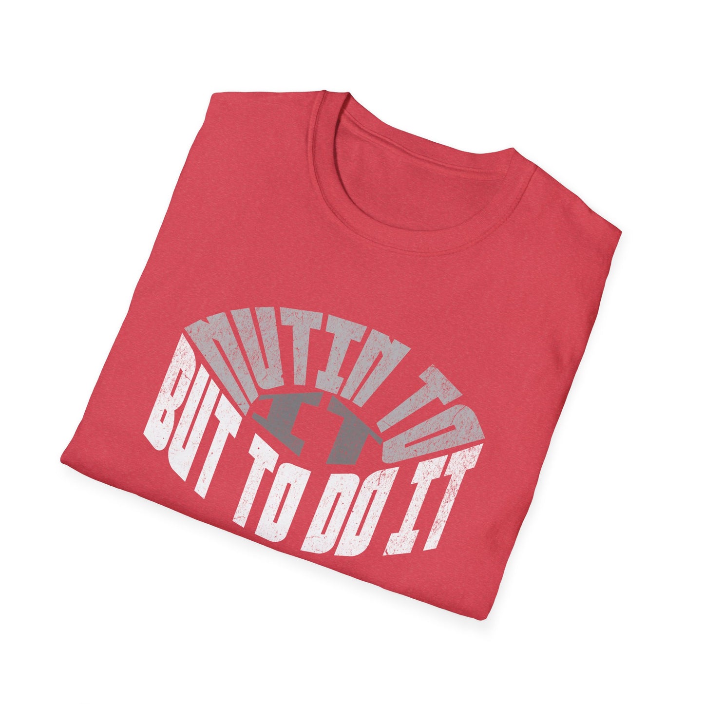 Motivational Fitness Unisex Softstyle T-Shirt - "Built to Do It"