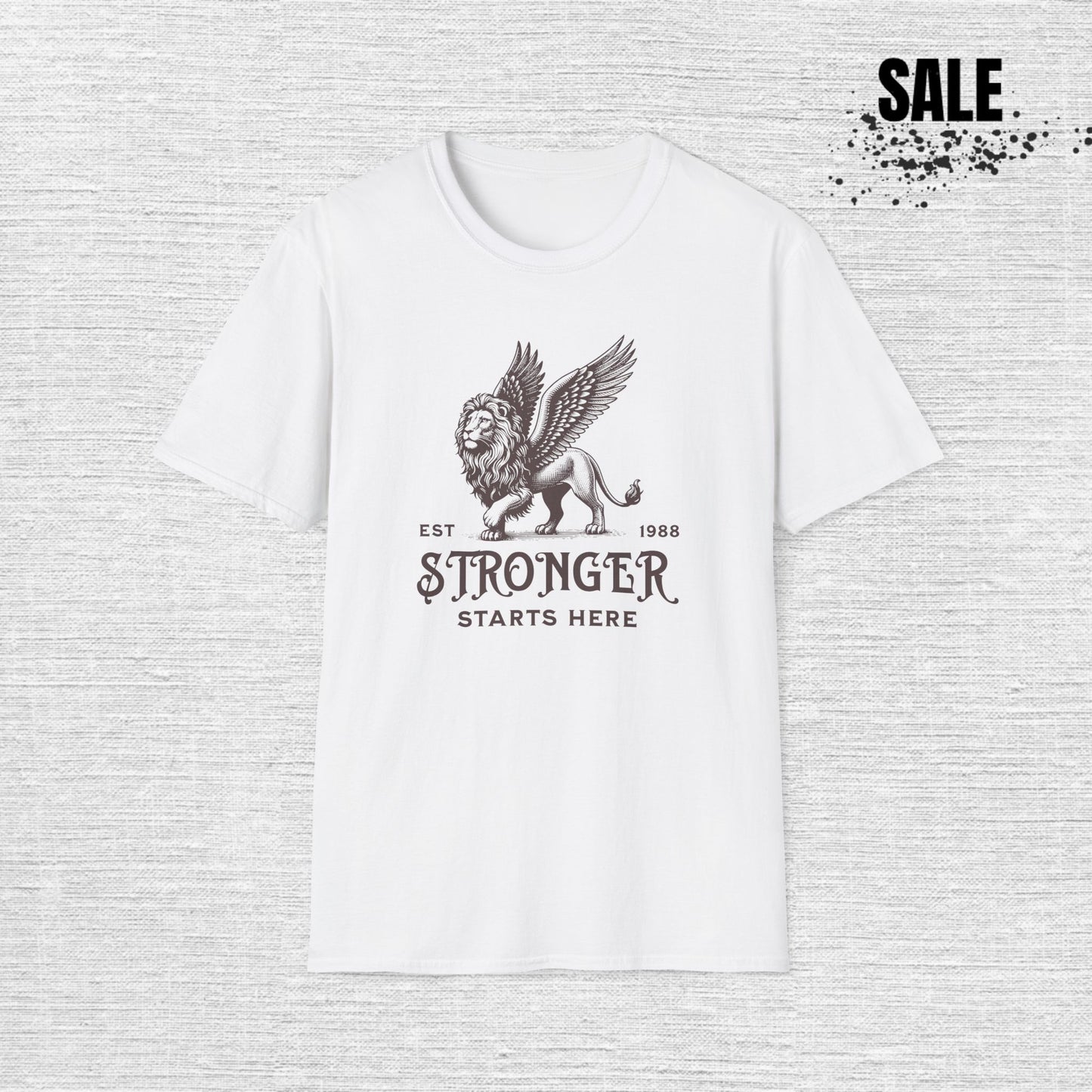 Lion Griffin Gym T-Shirt — Fierce Workout Tee for Strength & Power