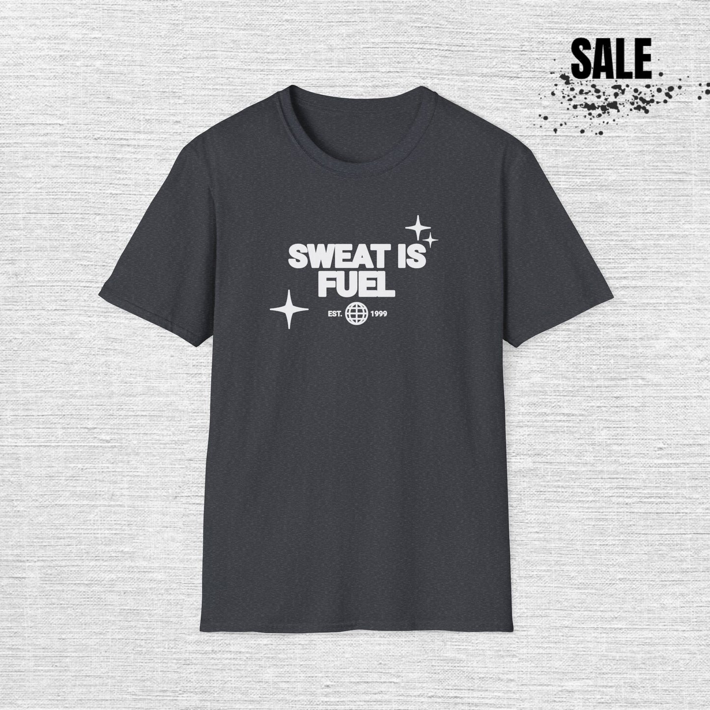 Unisex Softstyle T-Shirt - Seat is Fuel Graphic Design