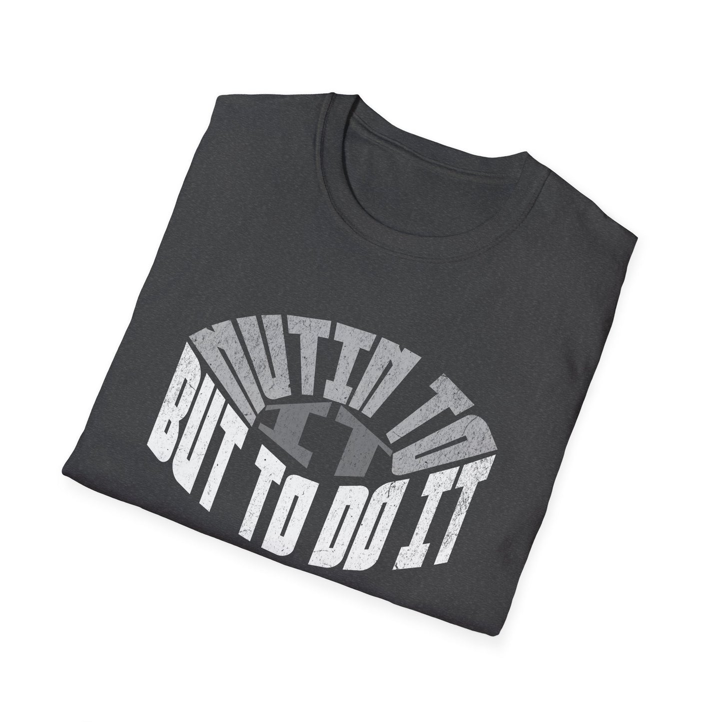 Motivational Fitness Unisex Softstyle T-Shirt - "Built to Do It"