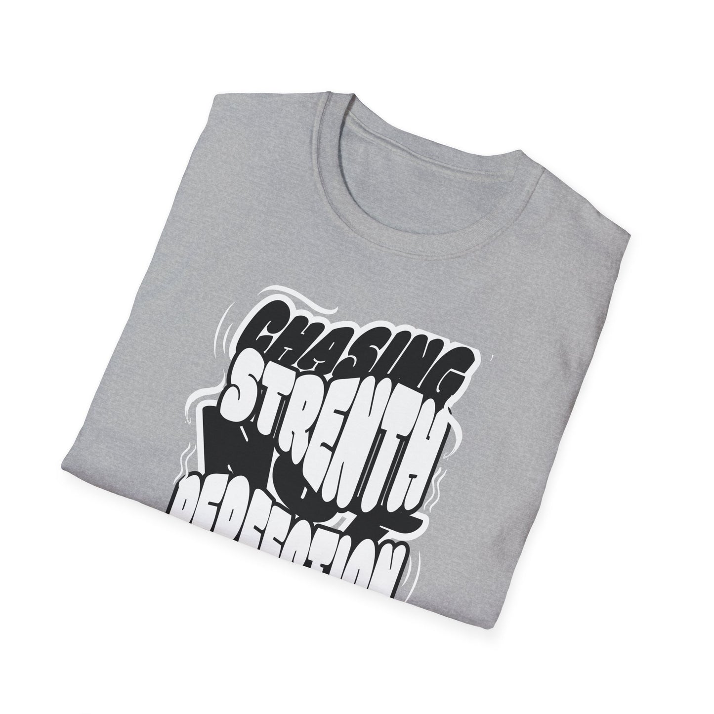 Chasing Strength Softstyle T-Shirt - Unisex Motivational Tee